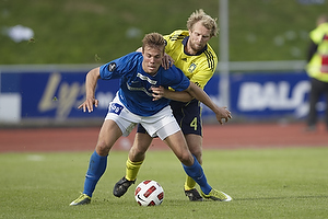 Patrick Mortensen (Lyngby BK), Remco van der Schaaf (Brndby IF)