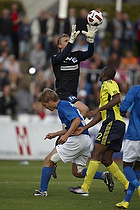 Ousman Jallow (Brndby IF), Morten Petersen (Lyngby BK)