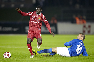 Enock Kofi Adu (FC Nordsjlland), Kim Aabech (Lyngby BK)