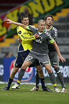Andreas Augustsson (AC Horsens), Daniel Stenderup (Brndby IF)