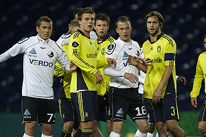 Ricki Olsen (Randers FC), Max von Schlebrgge (Brndby IF), Nicolaj Agger (Brndby IF), Clarence Goodson (Brndby IF), Daniel Stenderup (Brndby IF)