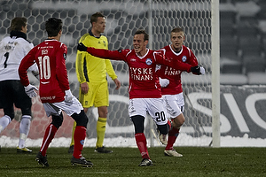 Frank Hansen, mlscorer (Silkeborg IF), Jesper Bech (Silkeborg IF), Kaimar Saag (Silkeborg IF)