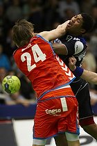 Mikkel Hansen, forsvar (AG Kbenhavn), Mads Larsen, angreb (Nordsjlland Hndbold)