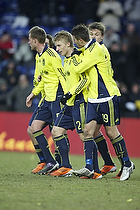 Daniel Wass, mlscorer (Brndby IF), Daniel Stenderup (Brndby IF), Jan Frederiksen (Brndby IF), Nicolaj Agger (Brndby IF)