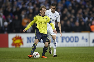 Michael Krohn-Dehli (Br�ndby IF), Claudemir (FC K�benhavn)