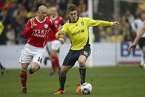 Nicolaj Agger (Brndby IF), Dennis Flinta (Silkeborg IF)