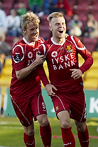 Tobias Mikkelsen (FC Nordsjlland), Matti Lund Nielsen, mlscorer (FC Nordsjlland)