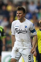 En rasende William Kvist (FC Kbenhavn)