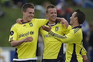Nicolaj Agger, mlscorer (Brndby IF), Jan Frederiksen (Brndby IF), Mike Jensen (Brndby IF)