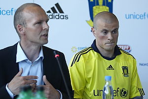 Ole Bjur, sportschef (Brndby IF), Mikkel Thygesen (Brndby IF)