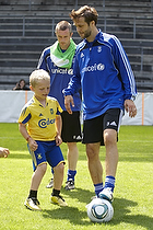 Brndbyfans til Brndbydag, Max von Schlebrgge (Brndby IF), Mikael Nilsson (Brndby IF)