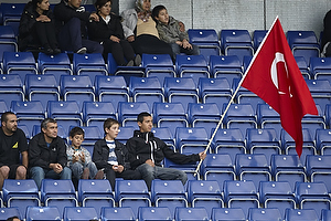 Tyrkiske fans p Brndby Stadion