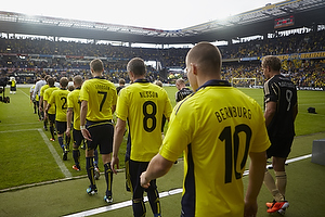 Martin Bernburg (Brndby IF), Mikael Nilsson (Brndby IF), Clarence Goodson (Brndby IF), Thomas Augustinussen (Aab), Kasper Bgelund (Aab), Mikkel Thygesen (Brndby IF), Anders Randrup (Brndby IF)