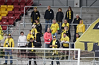 Enkelte AC Horsens fans p Farum Park