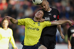 Brent McGrath, anfrer (Brndby IF), Kristian Bak Nielsen, anfrer (FC Midtjylland)