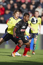 Izunna Arnest Uzochukwu (FC Midtjylland), Jens Larsen (Brndby IF)