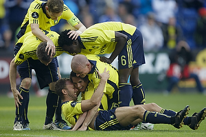 Dennis Rommedahl, mlscorer (Brndby IF), Mathias Gehrt (Brndby IF), Mikkel Thygesen (Brndby IF), Mikael Nilsson (Brndby IF), Oluwafemi Ajilore (Brndby IF), Clarence Goodson, anfrer (Brndby IF)