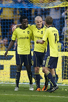 Mikkel Thygesen (Brndby IF), Dennis Rommedahl (Brndby IF), Oluwafemi Ajilore (Brndby IF)