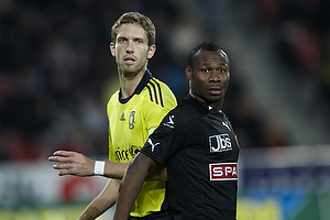 Clarence Goodson, anfrer (Brndby IF), Sylvester Igboun (FC Midtjylland)