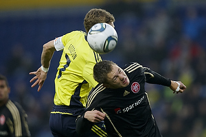 Clarence Goodson, anfrer (Brndby IF), Henrik Dalsgaard, anfrer (Aab)