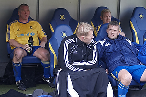 Morten Cramer, mlmandstrner (Brndby IF), Per Nielsen (Brndby IF), John Faxe Jensen (Brndby IF)