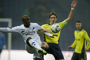 Clarence Goodson, anfrer (Brndby IF), Dame NDoye (FC Kbenhavn)