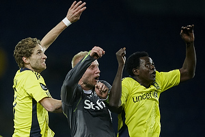 Clarence Goodson, anfrer (Brndby IF), Oluwafemi Ajilore (Brndby IF), Henrik Toft (AC Horsens)