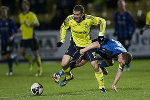 Mikkel Thygesen (Brndby IF), Thomas Guldborg, anfrer (HB Kge)