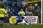 Clarence Goodson, anfrer (Brndby IF), Anders Christiansen (Lyngby BK), Michael Trnes (Brndby IF)