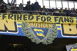 Frihed for fans-banner p Sydsiden