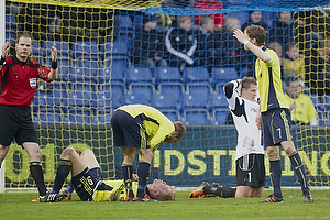 Simon Makienok Christoffersen (Brndby IF), Michael Trnes (Brndby IF), Clarence Goodson, anfrer (Brndby IF)