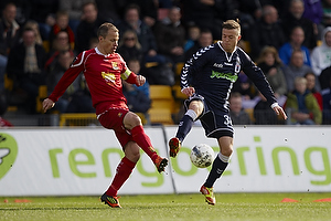 Nicolai Stokholm, anfrer (FC Nordsjlland), Casper Sloth (Agf)
