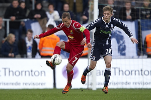 Nicolai Stokholm, anfrer (FC Nordsjlland), Aron Jhannsson (Agf)
