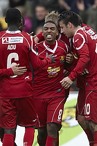 Patrick Mtiliga (FC Nordsjlland), Mikkel Beckmann (FC Nordsjlland), Enock Kofi Adu (FC Nordsjlland)