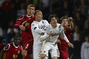 Andreas Bjelland (FC Nordsjlland), Bryan Oviedo (FC Kbenhavn), Sren Christensen (FC Nordsjlland)