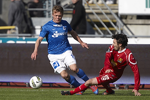 Emil Larsen (Lyngby BK), Michael Parkhurst (FC Nordsjlland)