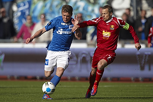 Emil Larsen (Lyngby BK), Nicolai Stokholm, anfrer (FC Nordsjlland)