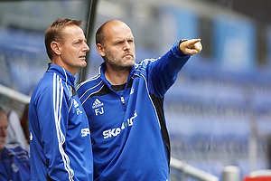 Peer Lisdorf, cheftrner (Brndby IF), Henrik Jensen, assistenttrner (Fortuna Hjrring)