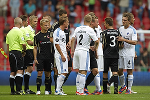 Lars Jacobsen (FC Kbenhavn), Jakob Ahlmann (Aab), Kris Stadsgaard (FC Kbenhavn)