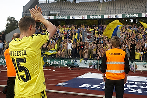 Mikkel Thygesen (Brndby IF) takker fansne