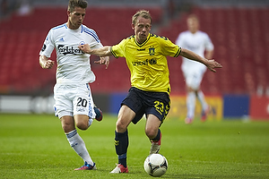 Michael Krohn-Dehli (Brndby IF), Martin Vingaard (FC Kbenhavn)