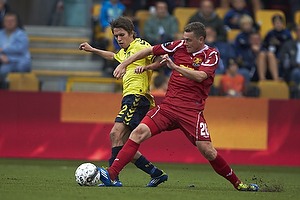 Mathias Gehrt (Brndby IF), Kasper Lorentzen (FC Nordsjlland)