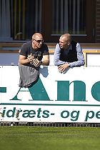 Auri Skarbalius, cheftrner (Brndby IF), Ole Bjur, sportschef (Brndby IF)