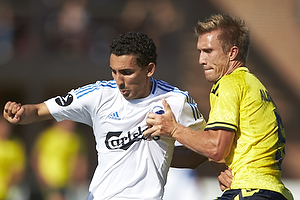 Martin Albrechtsen (Br�ndby IF), Mustafa Abdellaoue (FC K�benhavn)