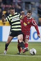Jonas Knudsen (Esbjerg fB), Andreas Laudrup (FC Nordsjlland)