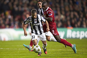 Sebastian Giovinco (Juventus FC), Jores Okore (FC Nordsjlland)