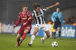 Kasper Lorentzen (FC Nordsjlland), Simone Padoin (Juventus FC)
