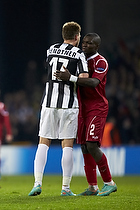 Nicklas Bendtner (Juventus FC), Jores Okore (FC Nordsjlland)