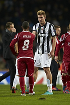 Nicklas Bendtner (Juventus FC), Patrick Mtiliga (FC Nordsjlland)