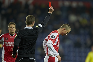 Dennis Flinta (Silkeborg IF), Anders Poulsen, dommer